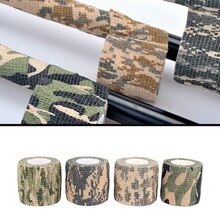 5cm*4.5m Army Camo Outdoor Hunting Shooting Tool Camouflage Stealth Tape Waterproof Hunting Accessories