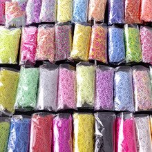 6000pc DIY Toys Rubber Loom Bands Set Kid DIY Bracelet Silicone Rubber Bands Elastic Rainbow Weave Loom Bands Toy For Kids Goods