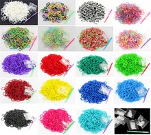 600pcs 19 Color Loom Rubber Bands for Christmas Day Gift Refill Kit with 25pc S Clips 1 Hook for Weaving Creativity Bracelet Toy