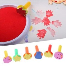 6pcs EVA Seals Baby Educational Drawing Toy Graffiti DIY Kids Painting Drawing