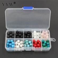8mm Mixed Gem stone Beads Regalos Originales For Diy Jewelry Making Accessories For Jewelry Needlework Beads Hole 1mm 150pcs/Box