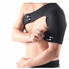 Adjustable Dislocated Shoulder Support Breathable Gym Sports Care Single Shoulder Support Back Brace Bodys Treatment