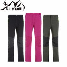 Autumn Winter Boys&Girls Outdoor Hiking Pants Softshell Trousers Waterproof Windproof PantsTrousers