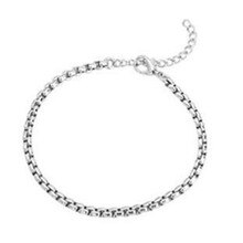 Bangtan Bracelet JIMIN Same Style Bracelet Titanium Steel Silver Color Bracelet Men Women Fashion Jewelry Album Bracelet
