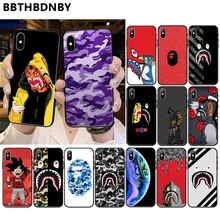 Bape For 7 plus or 8 plus Kryty Custom Photo Soft Fundas Phone Case for iPhone 11 pro XS MAX 8 7 6 6S Plus X 5 5S SE XR case