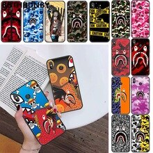 Bape For Redmi note 7 fundas Luxury Design Phone Fundas for Xiaomi 8 9 se Redmi 6 6pro 6A 4X 7 note 5 7