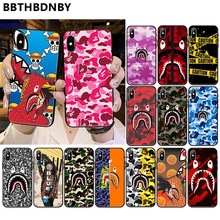 Bape For iphone X or XS fundas Novelty Fundas Phone Protective Cases for iPhone 11 pro XS MAX 8 7 6 6S Plus X 5 5S SE XR case