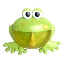 Bath & Shower Cartoon Cute Frog Automatic Bubble Machine Blower Maker Party Summer Outdoor Toy Bubble Generate Toy for Kids