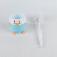 Bathroom toilet brush With penguin base strong supplies Household cleaning products Plastic brush Dirty hand hygiene tools new