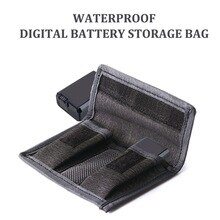 Battery Safe Bag Waterproof Bag Battery Protective Pouch for Canon LP-E6 LP-E8 Sony NP-FW50 EN-EL14 EN-EL15 AA battery