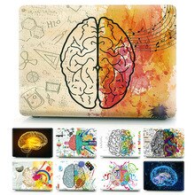 Brain Pattern Laptop Case For Apple MacBook Air Pro 11 12 13 15 16 Shell Cover Sleeve for Mac Pro 13.3 15.4 inch Touch Bar