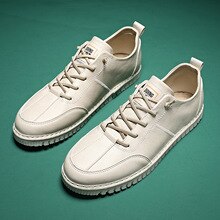 Brand Men Casual Shoes Hot Sale Spring Autumn Casual Shoes High Quality Men Breathable Fashion Casual Men Shoes White *