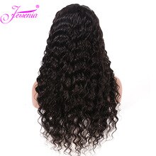 Brazilian Deep Wave  13*4  Lace Front Wigs Pre Plucked With Baby Hair 150% Density Human Hair Wigs For Black Women