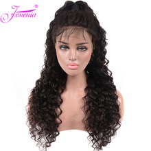 Brazilian Deep Wave 13x4 Lace Front Human Hair Wigs Ple Plucked For Black Women 150% Density Remy Lace Front Wigs