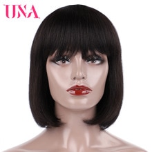 Brazilian Human Hair Wigs Remy Hair BOBO Wigs Straight Machine Human Wigs 10 Inches Long 11 Colors Avalable