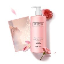 COCOVEL perfume shower gel genuine long-lasting fragrance family dress body shower gel moisturizing hydrating 500ml