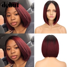 Cheap Human Hair Wig Debut Straight Lace Front Human Hair Wigs Remy Short Bob Wigs For Black Women Cheap Lace Wigs Free Shipping