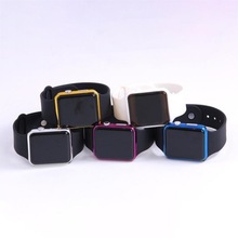 Children Digital Watch Fashion Square Mirror Surface Silicone Band LED Sport Wristwatch