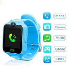 Children GPS positioning smart phone watch life waterproof Bluetooth music remote camera for Android IOS