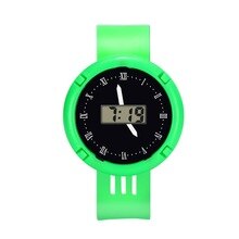 Childrens watch Girls Analog Digital Sport LED Electronic 30M Waterproof Wrist Watch New Simple  c0603