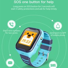 Chindren Smartwatch Dual 1.4 inch WIFI GPS SIM SOS Help Voice Chat with Camera Smart Watch For Boys Girls Clock