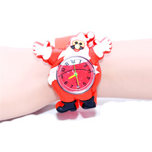 Christmas Gift Kids Watches Santa Claus Saint Nick Kris Kringle Father Christmas Design Quartz watch for Kid Children Boys Girls