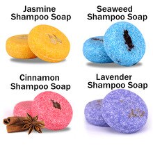 Cinnamon/Jasmine/Lavender Hot Magic Hair Shampoo Soaps Hair Flower Soap Makeup Shiny Smooth Hair Shampoo Soaps Repair Hair