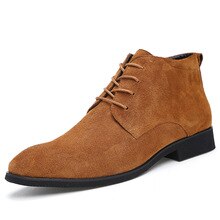 Classic Business Men's Dress Shoes Suede shoes Fashion Elegant Formal Wedding Shoes Slip on Men Office Oxfords for Men !5189