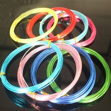 Colored aluminum wire can make clay model skeleton DIY handmade materials 5M/roll