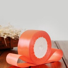 Colorful ribbon DIY handmade rose material cake candy box gift box decoration  4cm wide 22m/roll