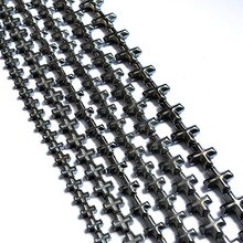 Concave Cross Bulge Cross Black Hematite Stones  Make Beads for Jewelry Making Accessories Bracelet Necklace DIY