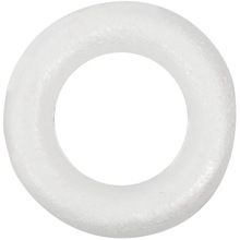 Craftmill Half Rounded foam Rings / Wreaths 25cm - Box of (5)