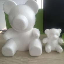 Creative Foam Bear Modeling DIY Craft Valentine Party Decoration Supplies Gift Embryo Foam Core Valentine's Day Present