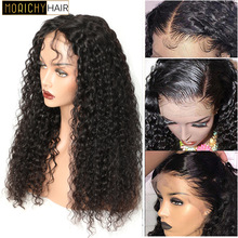 Curly Human Hair Wig Remy Hair Glueless 13X4 Lace Front Human Hair Wigs For Black Women Pre Plucked with Baby Hair 150 Density