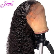 Curly Human Hair Wigs Malaysia Remy Hair 13*4 Lace Front Human Hair Wigs Thick Ends With Baby Hair Bleached Knots