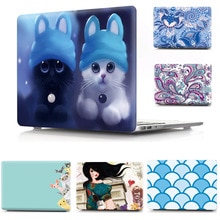 Cute Animal Pattern Hard Cover Case For Apple Macbook Air Pro 11 12 13 15 16 Laptop Shell for Mac 11.6 13.3 15.4 Touch Bar