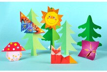 DIY Paper-cut Book Toys 3D Children Fun Origami Crafts Puzzle Handmade Enlightenment Creative Suitable arts and crafts for kids
