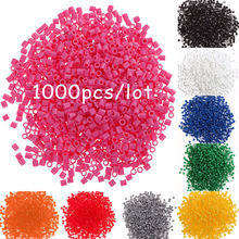 DOLLRYGA 2.6mm hama Beads 1000pcs 72colors Beads for Kids Perler Beads DIY Puzzles Peas High Auality Handmade Gifts Children Toy