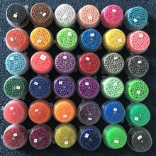 DOLLRYGA 400pcs/box Water Beads Boxed for Kid Jouet Enfant Pegboard Creative Handmade Aqua Magical Materials Foam Bead in Puzzle