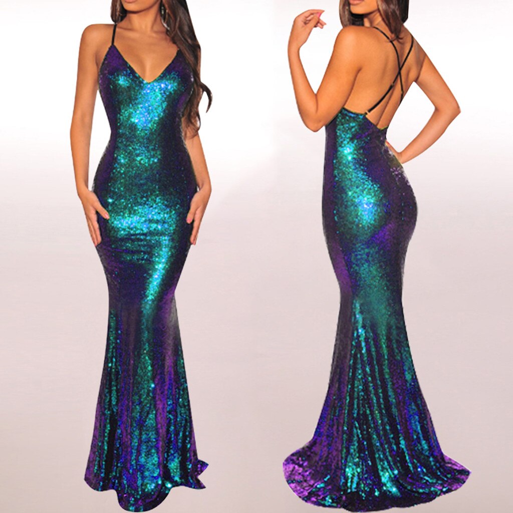 Dress 2019Top Women Sexy Lace Sleeveless Slim Dress Print Hollow Dress Party Dresses Maxi Sleeveless Backless Elegant Vestdios
