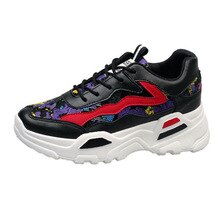 Early spring 2020 new daddy shoes women's original house all kinds of color matching thick bottom breathable casual sports shoes