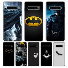Erilles Cool Batman Phone Shell For Samsung Galaxy S10 Lite Note 10 9 8 S9 S8 J4 J6 J8 + Plus S7 S6 Silicone Phone Cover Case