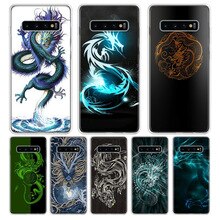Erilles Myth Loong Phone Shell For Samsung Galaxy S10Lite Note 10 9 8 S9 S8 J4 J6 J8 + Plus S7 S6 Silicone Phone Cover Case