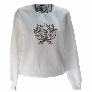 Ethnic tribe ladies sweatshirt Harajuku religious cartoon print headwear sportswear O-neck long-sleeved men's women's sweatshirt