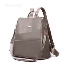 Fashion Lightweight Women's Backpack Oxford Waterproof Classic Elegant Girl Rucksack Shopping Leisure School Bag New Design
