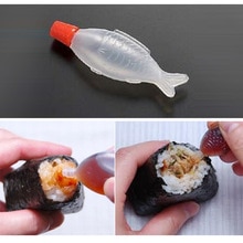 Fish-Shaped 4ml Soy Sauce Bottle Vinegar Bottle Disposable Sauce Bottle Rice Ball / Sashimi /Sushi B1