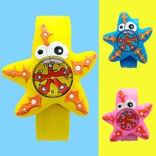 Five-pointed starfish Boy Watch for Kids Baby Toy Girl Watch for Children Clock Child Quartz Wristwatches Montre pour enfants