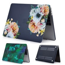 Flower Pattern Shell Protective Hard Case Cover Sleeve Bag for Apple Mac Macbook Air 11 13 Pro Retina 13 12 15