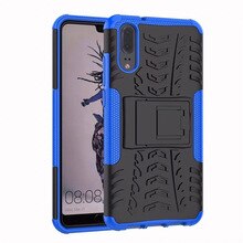 For Huawei P20 P30 Mate20 pro Shock Proof Hybrid TPU Support Silicone Back Cover for P8 P9 Lite 2017 P10 Plus Honor Case 8 9 10
