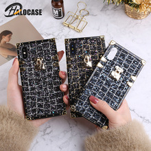 For iPhone 7 Phone Case Matte Metal Texture Shine Phone Case For iPhone 9 6 6s 7 8 Plus New Fashion Luxury For iPhone XR XS MAX